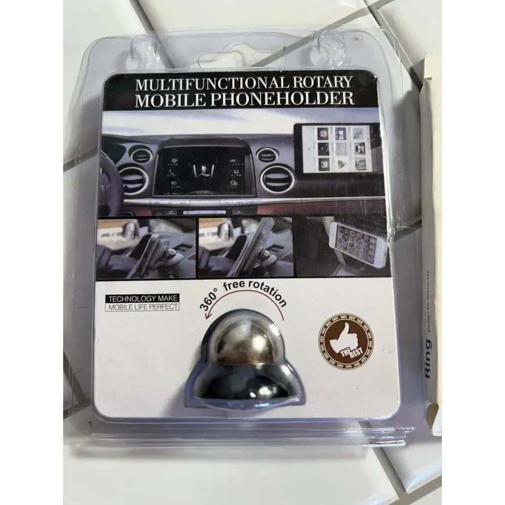 Cell Phone Accessories Multifunctional Rotary Phone Holder And Ring Kickstand